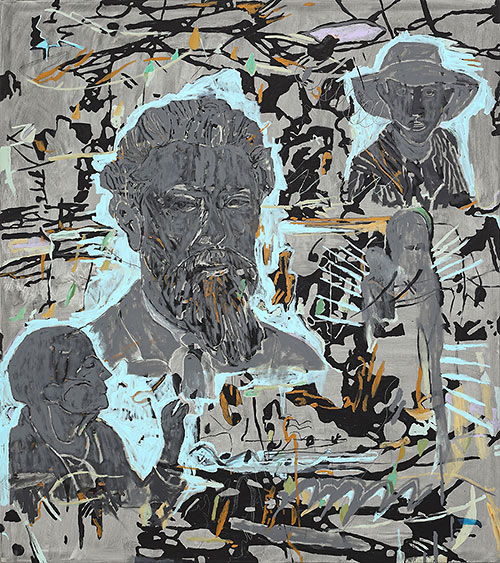 Pr�sence - Malerei und Zeichnungen